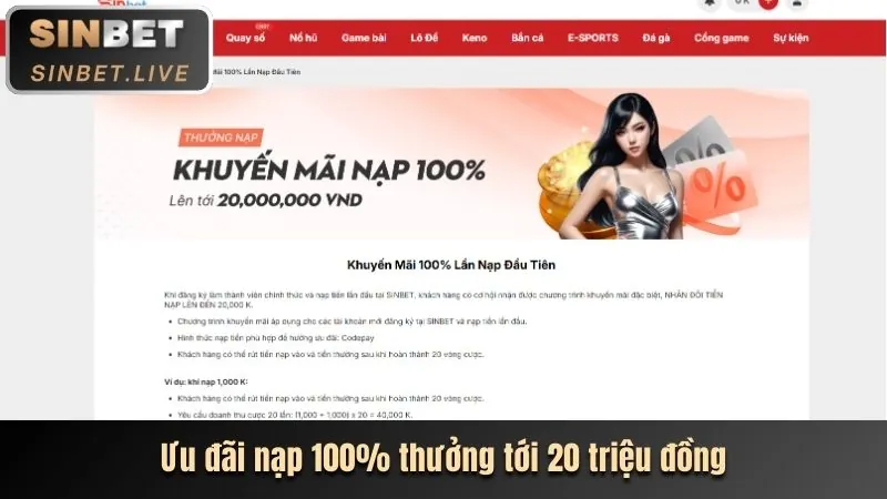 Khuyến mãi chào mừng thành viên mới keowin365 win